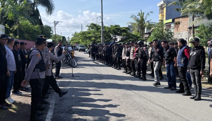Tawuran Maut di Tallo, Polsek Gelar Apel Gabungan Pengamanan