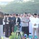 Kapolrestabes Makassar Sholat Idul Adha Bersama Ribuan Warga di Lapangan Karebosi