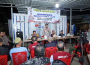 Kapolrestabes Makassar Bahas Perkelahian Kelompok dan Narkoba Bersama Warga dalam Ngopi Kamtibmas