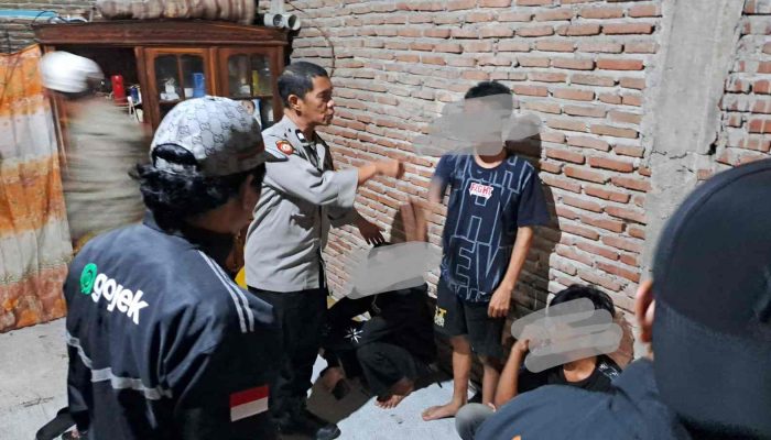 Respons Cepat Aduan Call Center 110, Polsek Manggala Bubarkan Pesta Miras, 5 Orang Diamankan