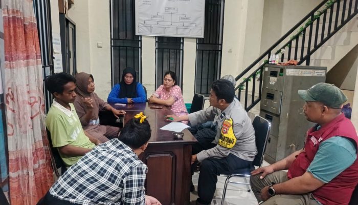 Problem Solving Bhabinkamtibmas Polsek Tallo di Buloa, Dua Pihak Sepakat Damai