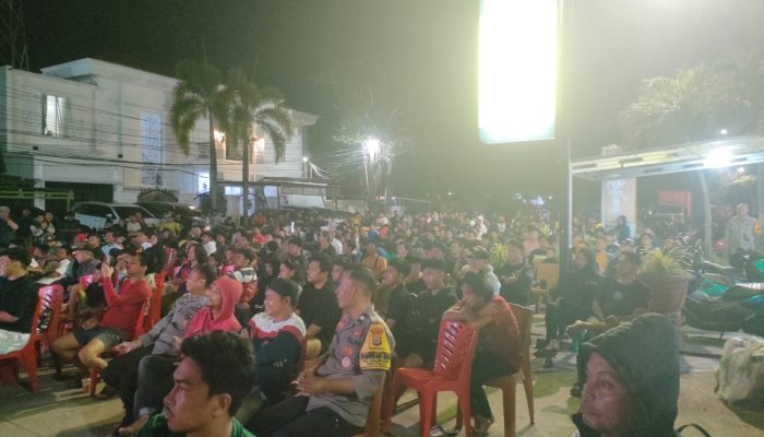 Polsek Tallo Rencanakan Lebih Banyak Kegiatan Komunitas Setelah Sukses Nobar