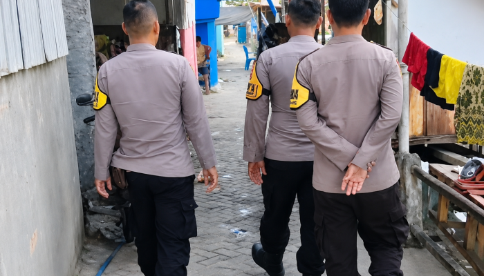 Patroli Humanis Polsek Tallo, Bangun Kedekatan dan Kepercayaan Masyarakat