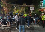 Puluhan Motor Knalpot Brong Dikandangkan Polsek Manggala Operasi KRYD Malam Minggu