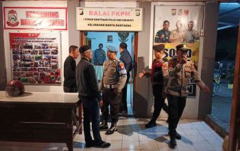 Tim Patroli KRYD Sambangi Balai FKPM Banta-Bantaeng, Perkuat Sinergi Jaga Kamtibmas