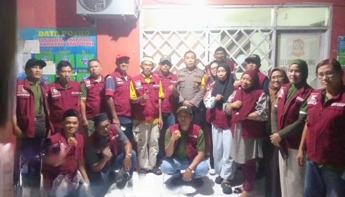 Bhabinkamtibmas Polsek Rappocini Perkuat Sinergi dengan Ketua RW dan RT Jaga Kamtibmas