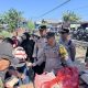 Kapolsek Tallo Tinjau Lokasi Kebakaran, 56 Rumah Hangus 307 Warga Terdampak