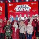Hadiri Pesta Rakyat di Monumen Mandala, Kapolsek Ujung Pandang Ajak Warga Jaga Kamtibmas