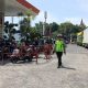 Antrean BBM Memanjang, Kapolsek Tamalanrea Turun Cek Pengamanan Personil di SPBU