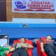 Setetes Darah untuk Sesama, Personel Polrestabes Makassar Ikut Donor di RRI Fest 2026