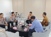 Kapolsek Ujung Pandang Silaturahmi ke OJK, Perkuat Sinergitas Jaga Kamtibmas