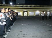 Polrestabes Makassar Gelar Patroli Gabungan Antisipasi Kerawanan Antrian Pengisian BBM di SPBU