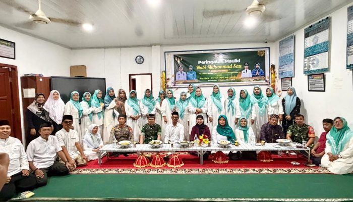 Hadiri Maulid Nabi, Wakapolsek Makassar Titip Pesan Kerukunan dan Kamtibmas