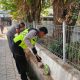 Jumat Bersih, Kapolsek Manggala Pimpin Personel Laksanakan Kurve di Lapangan Bitowa